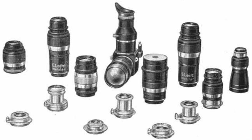 LEICA IIIA - The Interchangeable Leica Lenses - 1