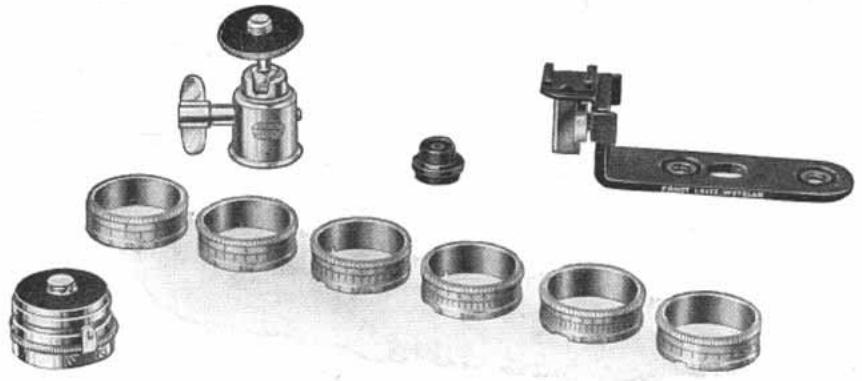 LEICA IIIA - Leitz Panoramic Tripod Head with interchangeable scale rings - 1