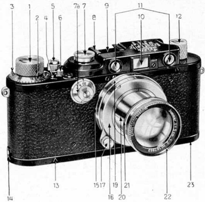 LEICA IIIA - Loading of the Camera in subdued daylight - 6