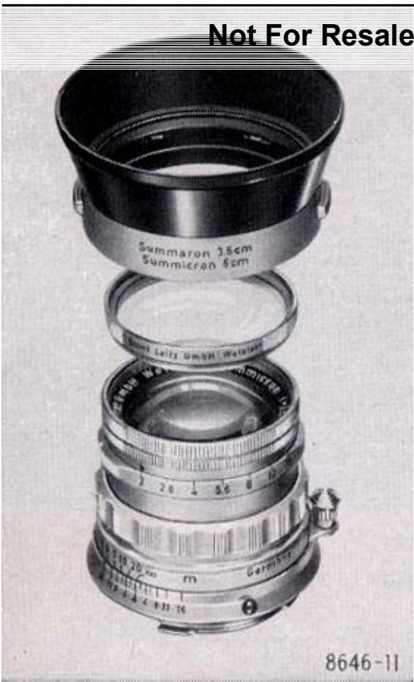 LEICA M2 - Take Care of your Lenses - 1