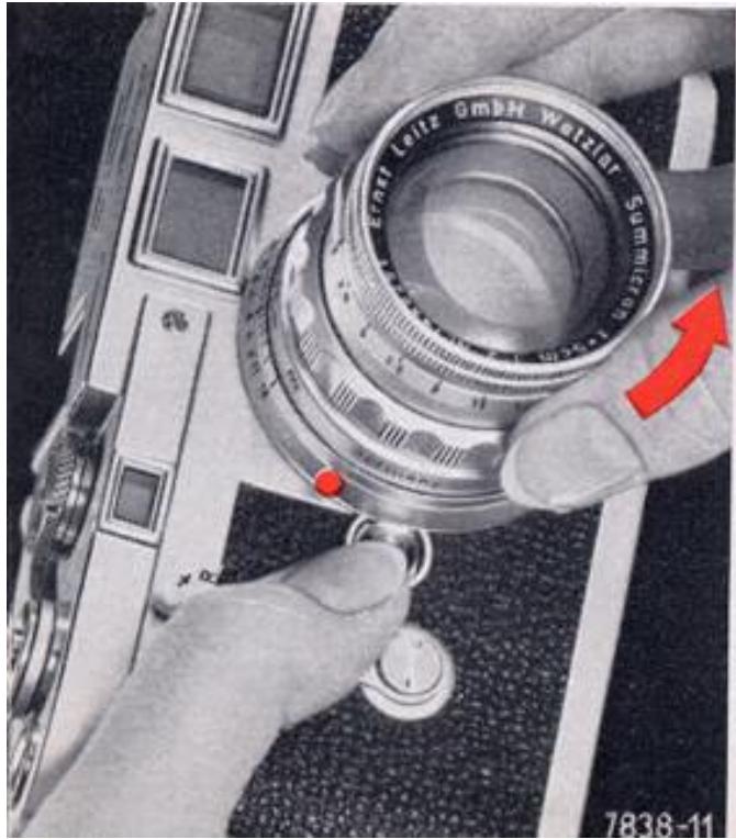 LEICA M3 - Changing Lenses - 1