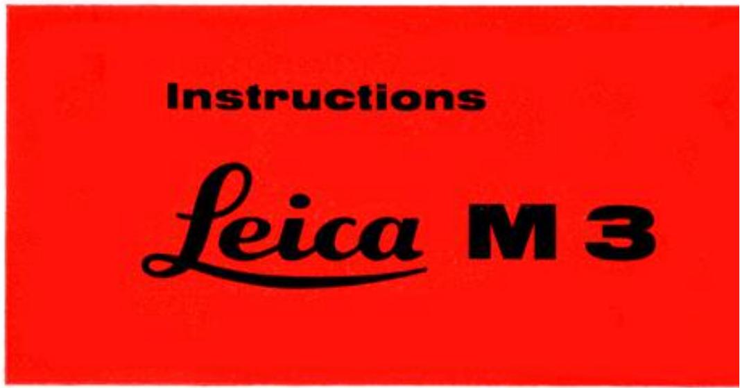 LEICA M3 - 1