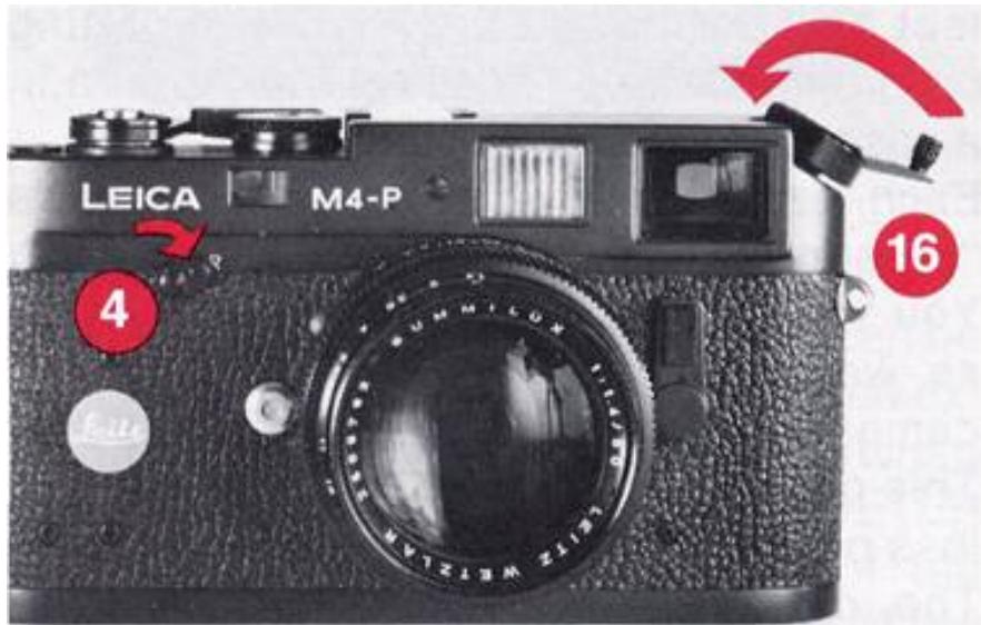 LEICA M4-P - Removing the film - 1