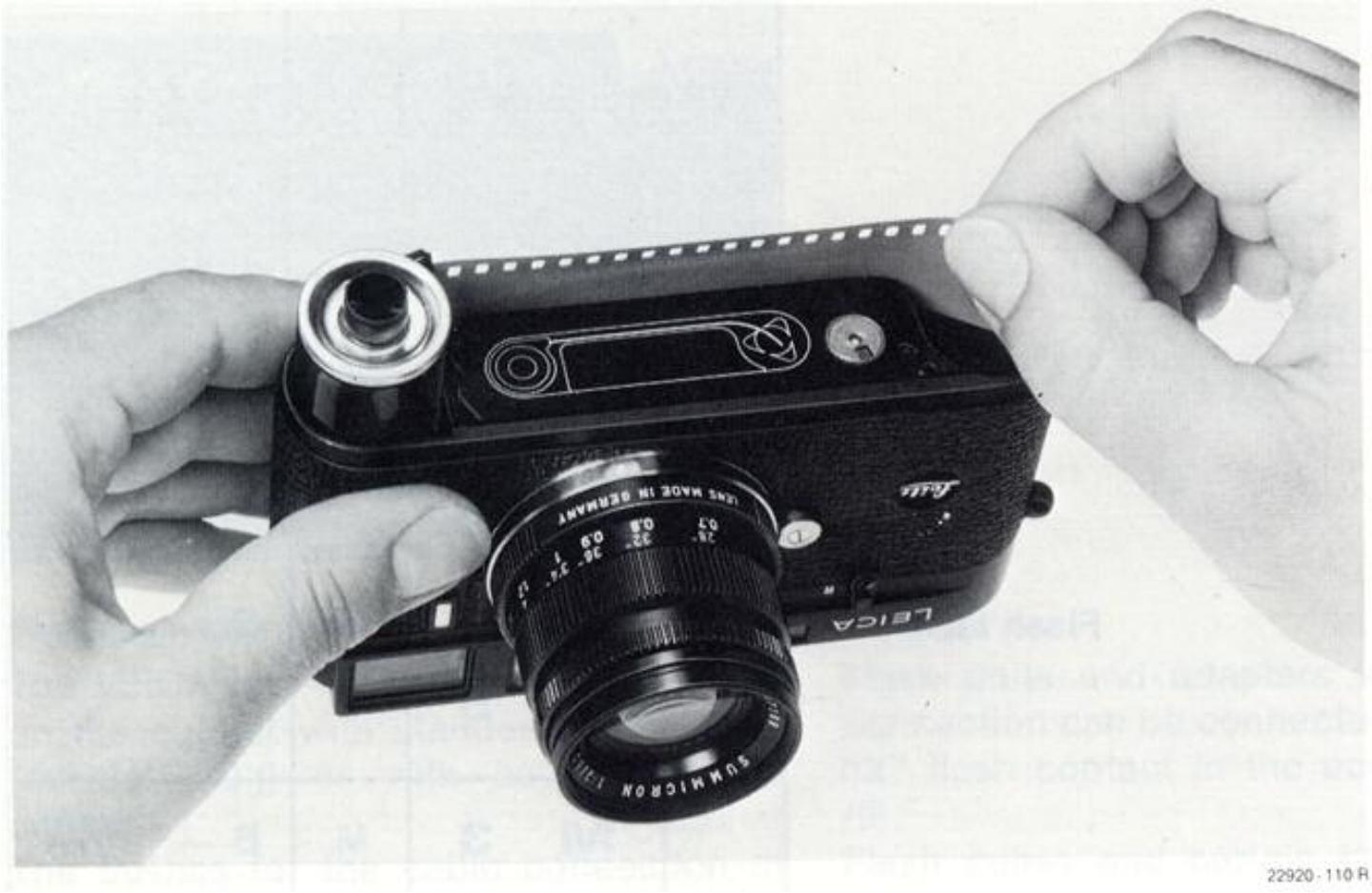 LEICA M4-P - Flash synchronization - 1