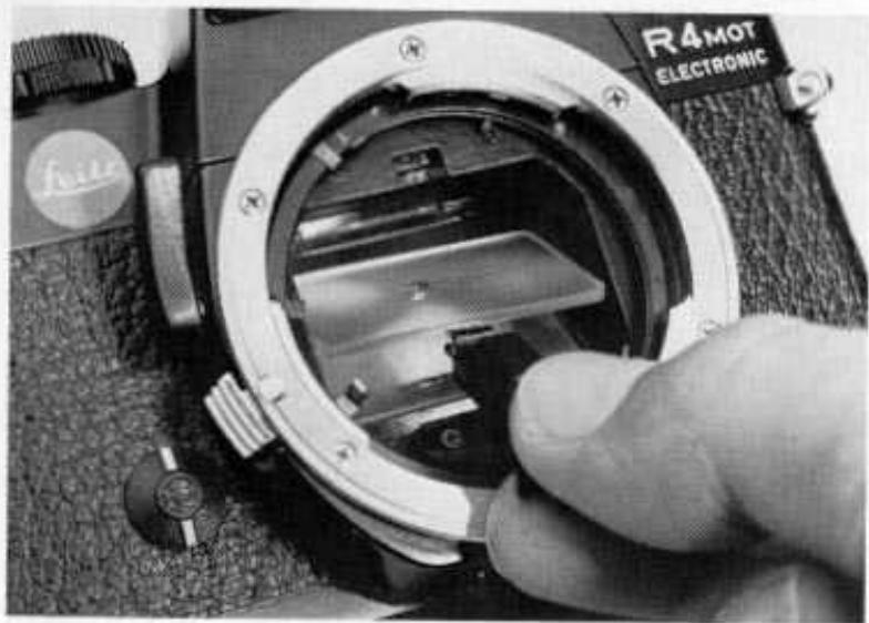 LEICA R4 - Mise au point avec le verre universal - 1