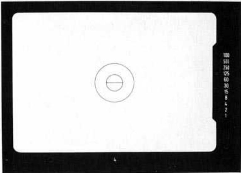 LEICA R4 - Mise en mémoire de la mesure - 1