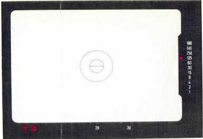 LEICA R4 - Exemple de correction „-” - 1