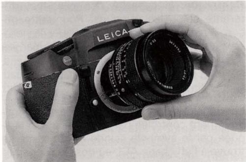 LEICA R8 - Affichages au dos de l'appareil - 1