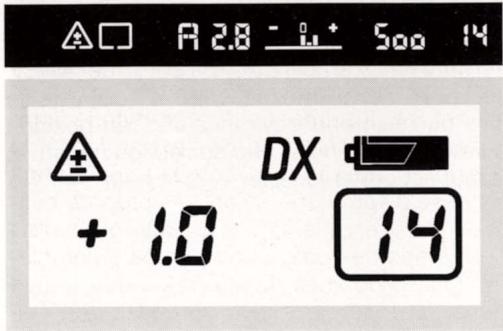 LEICA R8 - Réglage et suppression de la correction d'exposition - 1