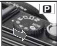 LEICA D-LUX 4 - Sélectionnez le mode P et pointez l'appareil photo vers votre sujet - 1