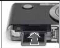 LEICA C-LUX 3 - Insertion de la carte - 3