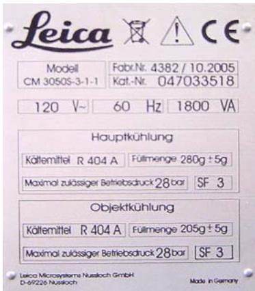 LEICA CV3050 S - Informations: - 1