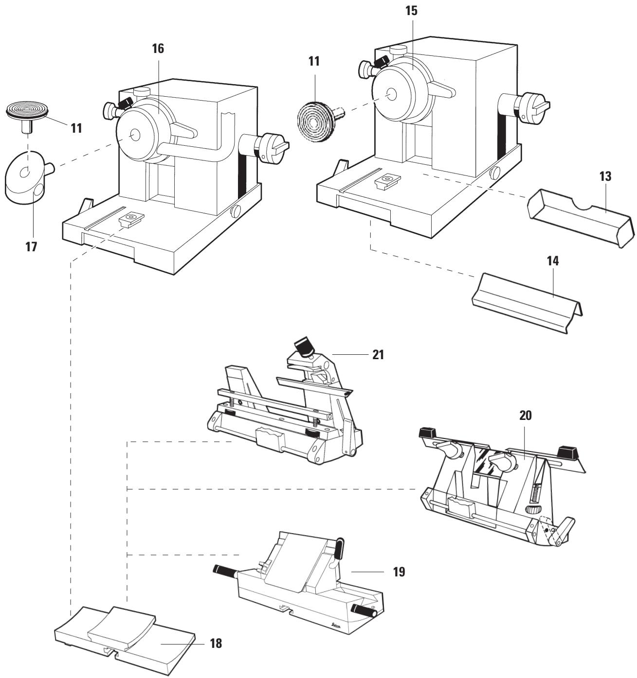 LEICA CV3050 S - Schéma du cryostat - 2