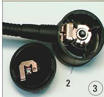 LEICA EG 1150 H - Replacing the halogen lamp - 4