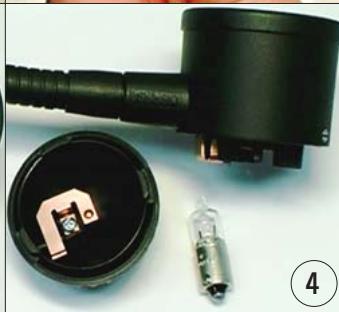 LEICA EG 1150 H - Replacing the halogen lamp - 5