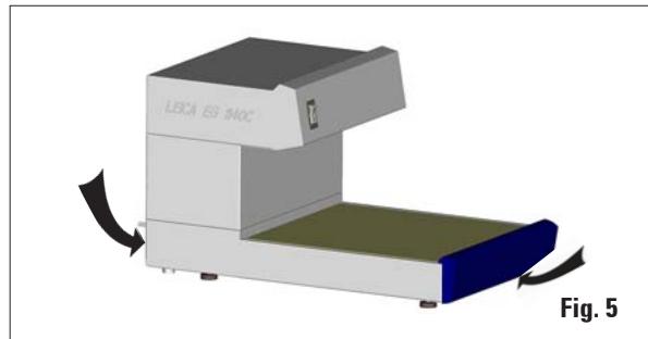 LEICA EG1150 C - Unpacking and installing - 4