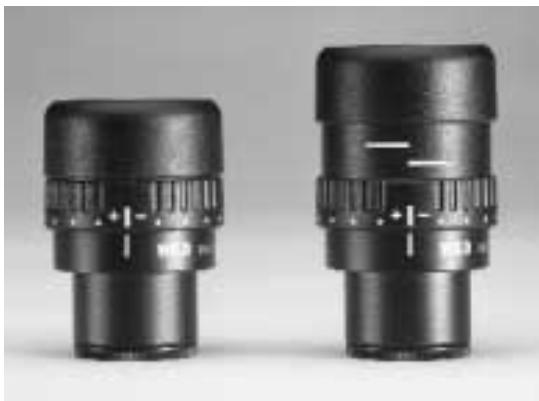 LEICA ERGO - Oculaires grand-angulaires pour porteurs de lunettes, exempt de distortion - 1