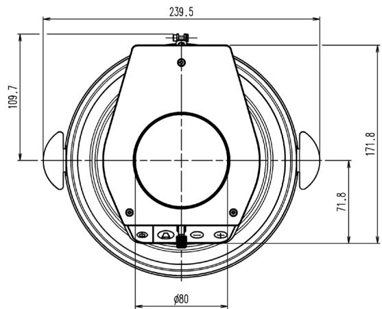 LEICA LED5000 CXI - Leica LED5000 HDI™: Dimensional Drawings - 3