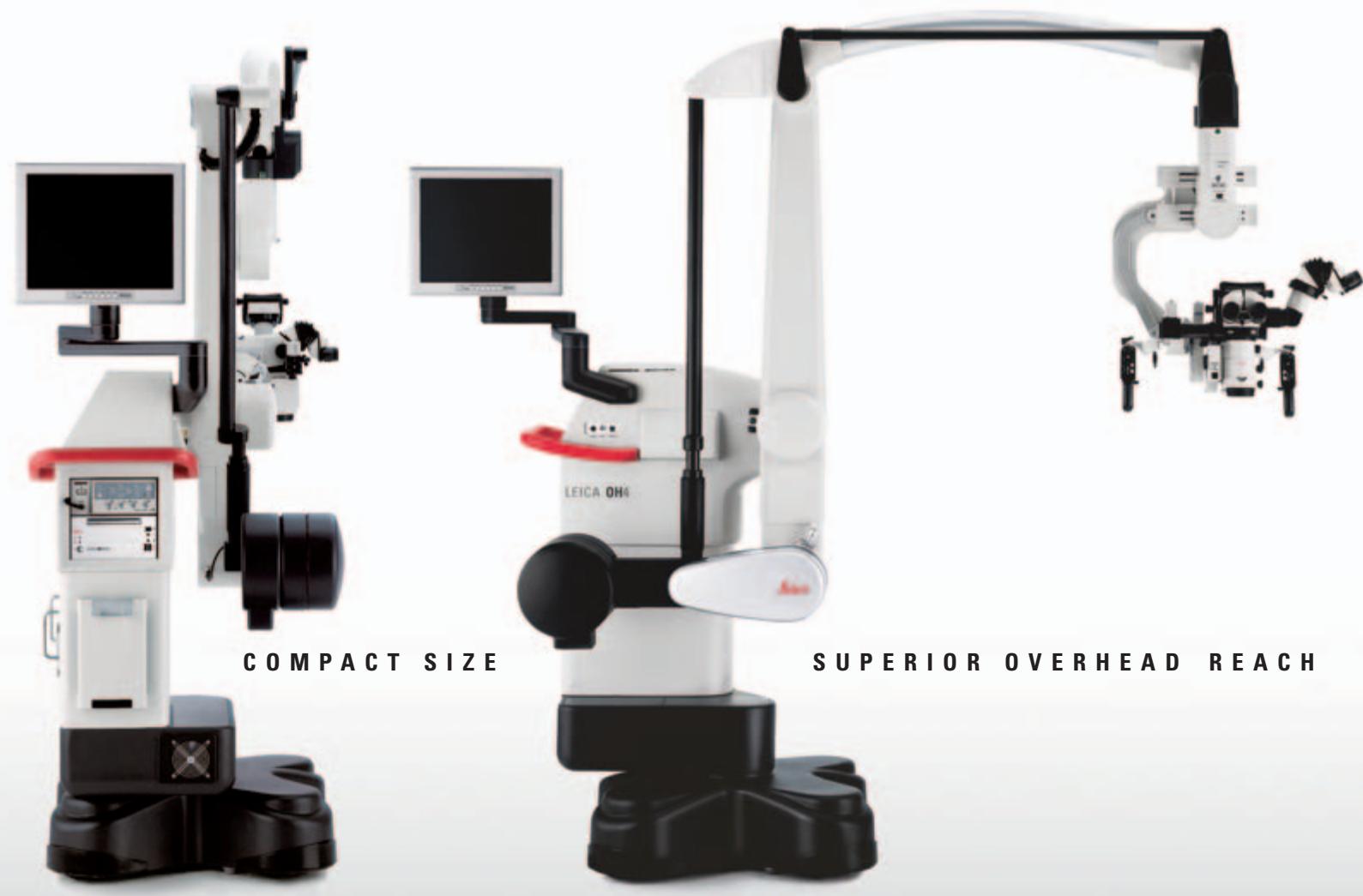 LEICA M525 OH4 - Compact, yet provides superior reach and ample overhead room - 1