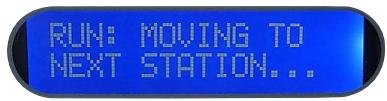 RUN: MOVING TO NEXT STATION...