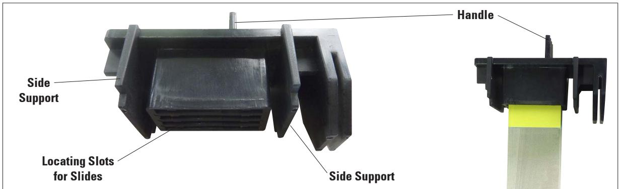 Side Support Locating Slots for Slides Side Support Handle