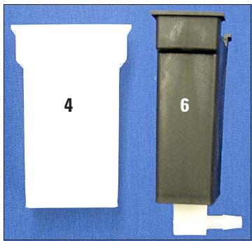 LEICA ST 4020 - Slide carrier (1) and lift Bar (2) - 1