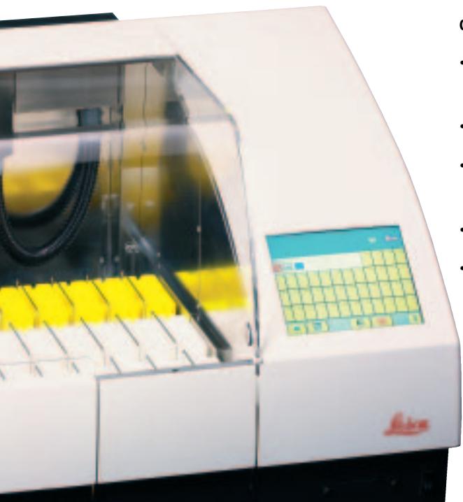 LEICA ST 5020 - Smart software features optimize staining quality and provide an easy-to-use interface: - 2
