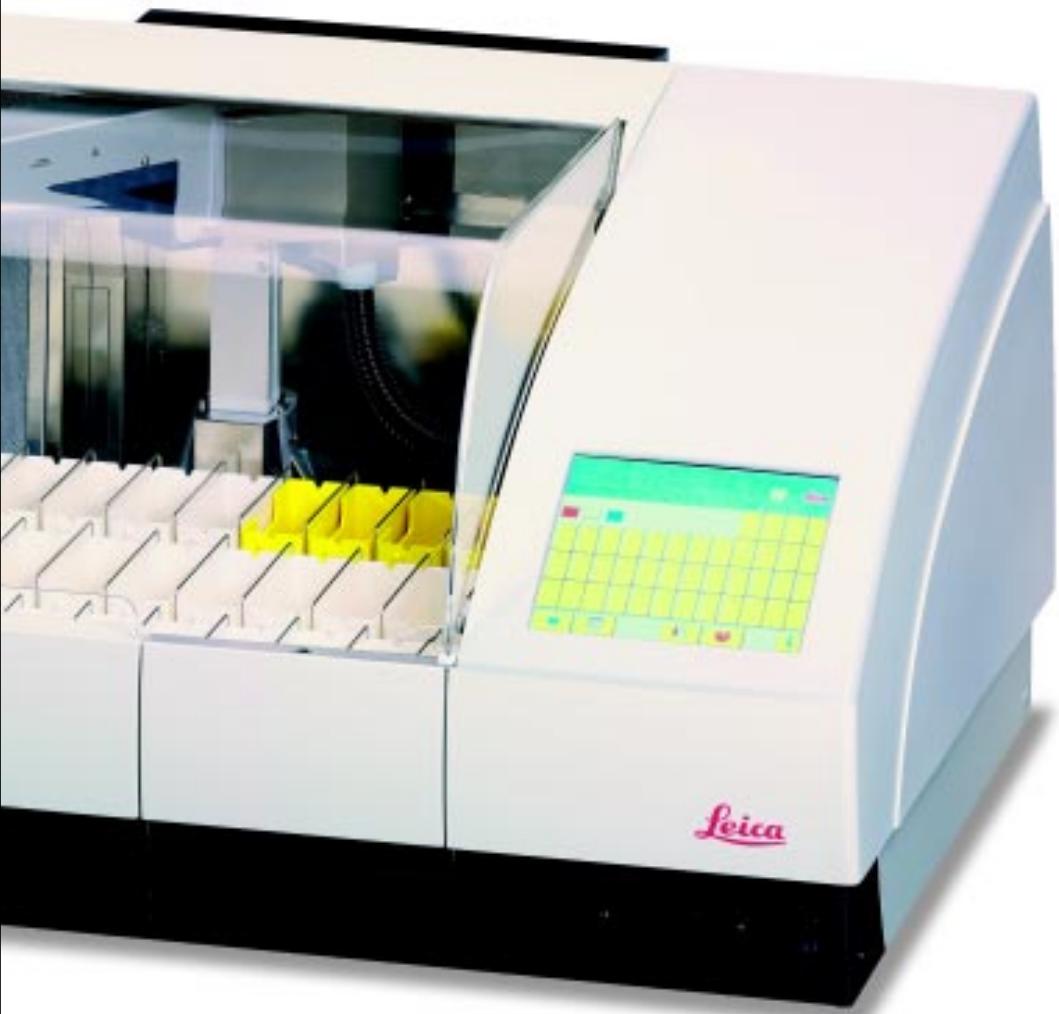 LEICA ST 5020 - Smart software features optimize staining quality and provide an easy-to-use interface: - 9