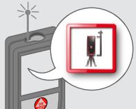 LEICA DISTO D810 TOUCH - Réglage de la référence de mesure /trépied - 2