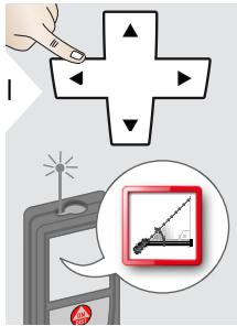 LEICA DISTO D810 TOUCH - Mode horizontal intelligent - 1