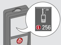 LEICA DISTO D810 TOUCH - Codes de message - 1