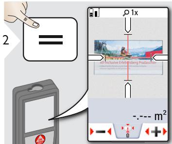 LEICA DISTO D810 TOUCH - Surface de photo - 2