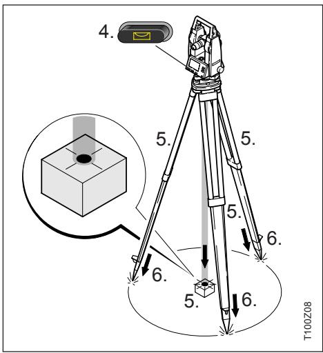 LEICA T110 - Soins à apporter au trépied - 2