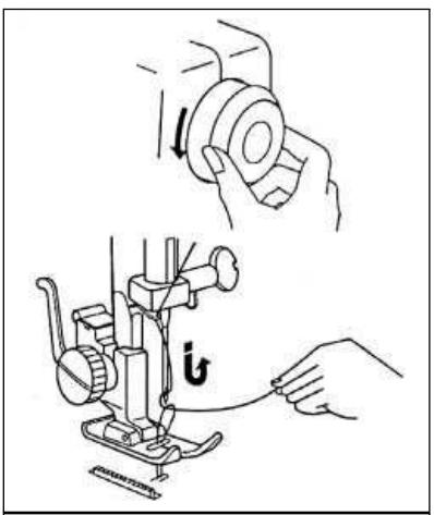 PRIMERA NM902 - Remontage du fil inférieur - 2