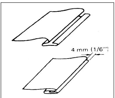PRIMERA NM902 - Couture d'ourlets invisibles (pied pour couture invisible) - 1