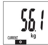 TANITA BC 541 INNERSCAN - Selezione a tecla pessoal e suba para o aparelho - 1