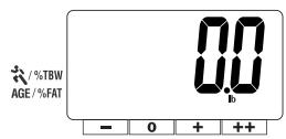 TANITA UM 030 - REGISTRAZIONE DEI VALORI DEL PESO E DEL GRASSO CORPOREO - 2