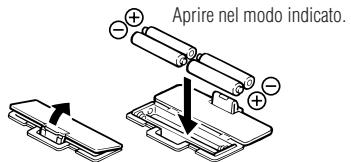 TANITA UM 050 - Inserimento delle batterie - 1