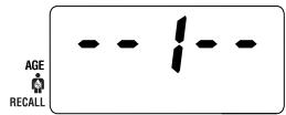 TANITA UM 050 - Select a Personal data Number - 1