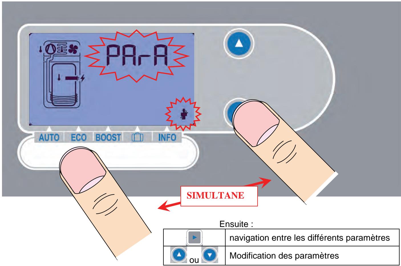 THERMOR AEROMAX VMC - Mode de paramétrage - 1