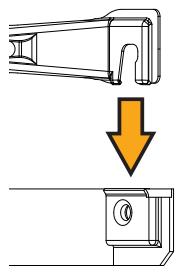 THERMOR DURALIS - Plaque de fixation rapide pour modèles verticaux muraux - 1