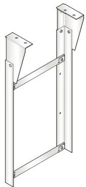 THERMOR DURALIS - Bevestigingsset voor het plafond voor verticale wandmodellen - 1
