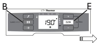 THERMOR EMOTION DIGITAL - WIE KANN ICH DIE EINSTELLUNGEN SPERREN? - 1