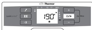 THERMOR EMOTION DIGITAL - Activer l'ecran - 2