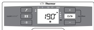 THERMOR EMOTION DIGITAL - SCHERM ACTIVEREN - 2