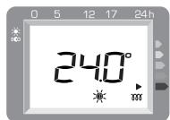 THERMOR EMOTION DIGITAL - Comment modifier la temperature souhaitée? - 5