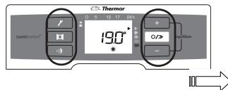 THERMOR EMOTION DIGITAL - Activer l'ecran - 1