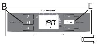 THERMOR EMOTION DIGITAL - Verrouller les commandes - 1