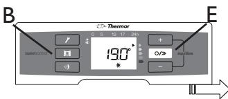 THERMOR EMOTION DIGITAL - Verrouller les commandes - 3