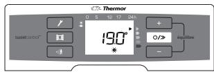 THERMOR EMOTION DIGITAL - ACTIVATING THE SCREEN - 2